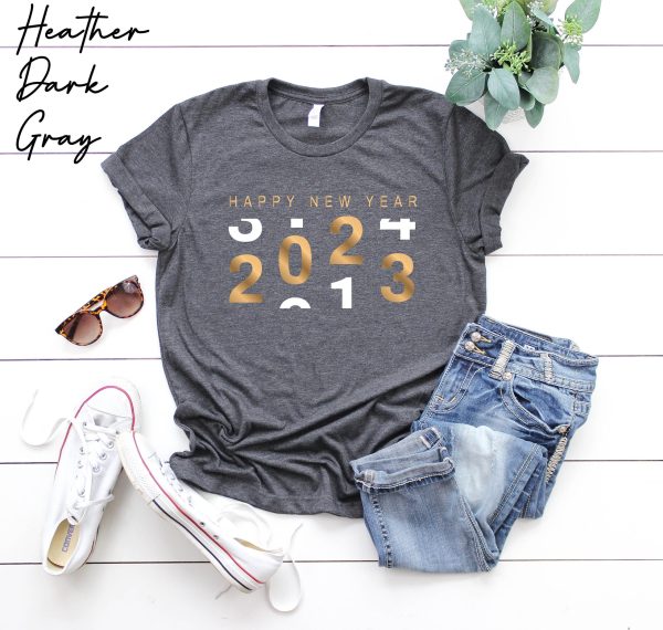 Happy New Year 2023 Calendar Shirt Gift For Her