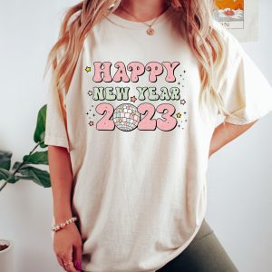 Happy New Year 2023 Matching Family Couples Shirt 2