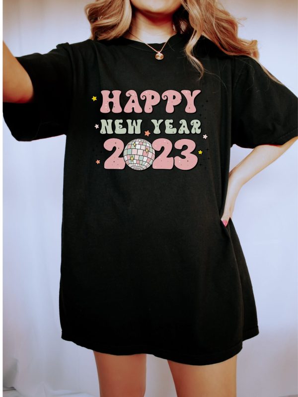 Happy New Year 2023 Matching Family Couples Shirt