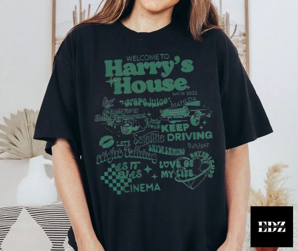 Harry Styles Merch Love On Tour T Shirt Gift For Women