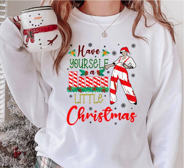 Harry’s House Floral Christmas Positive Quote Sweatshirt Shirt