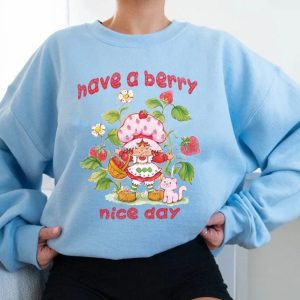 Have A Berry Nice Day Vintage Strawberry Shirt