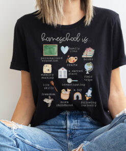 Homeschool Life Mom Christian Shirt 1
