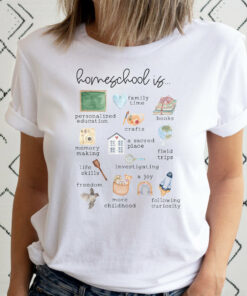 Homeschool Life Mom Christian Shirt 1 Homeschool Life Mom Christian Shirt 2