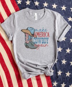 Howdy 4th Of July Make America Cowboy Again Shirt 2
