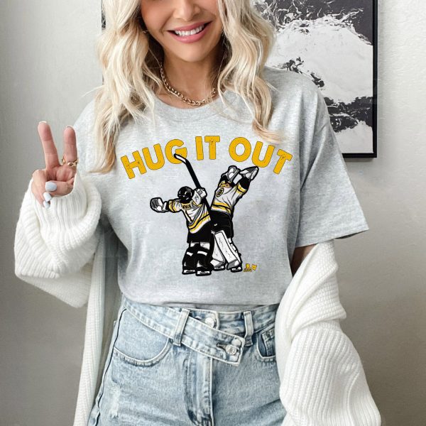 Hug It Out Boston Goalie Shirt