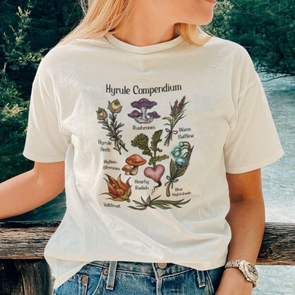 Hyrule Flora Breath Of The Wild Zelda Shirt