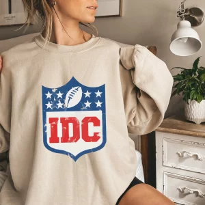 I Don’t Care Football IDC Sweatshirt Shirt