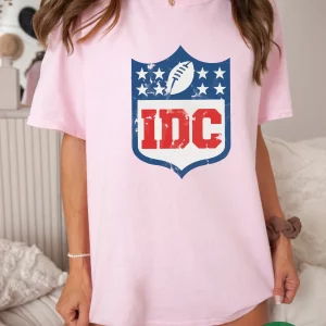 I Dont Care Football IDC Sweatshirt Shirt 4