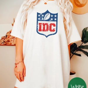 I Dont Care Football IDC Sweatshirt Shirt 5