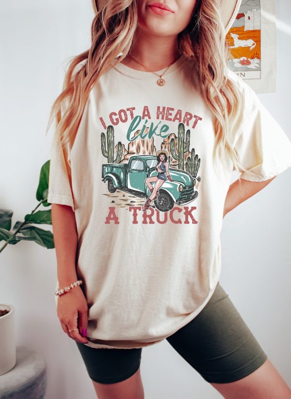 I Got A Heart Like Truck Country Music Shirt