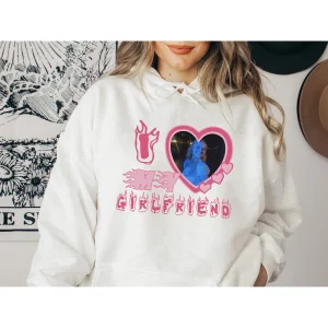 I Heart My Girlfriend Love Boyfriend Couple Valentine Shirt Sweatshirt