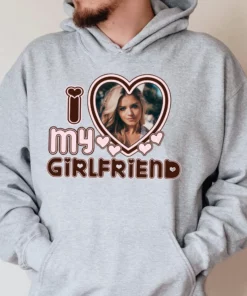 I Love My Girlfriend Christmas Couples Shirt 2