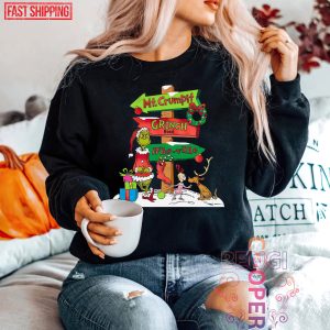 I’m A Grinchaholic Christmas 2022 Grinch T-Shirt Sweatshirt Hoodie