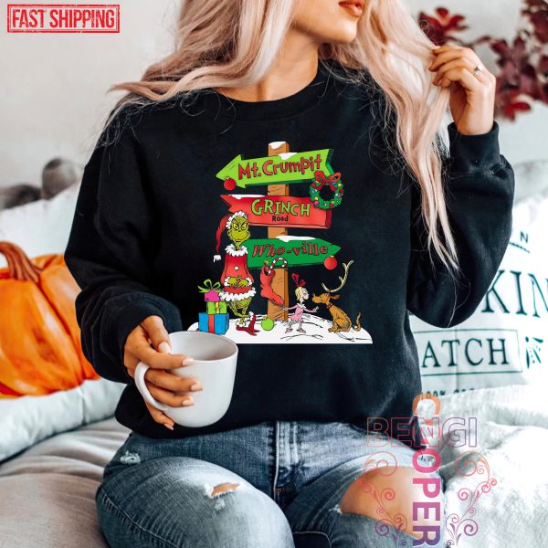 I’m A Grinchaholic Christmas 2022 Grinch T-Shirt Sweatshirt Hoodie