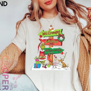 I’m A Grinchaholic Christmas 2022 Grinch T-Shirt Sweatshirt Hoodie