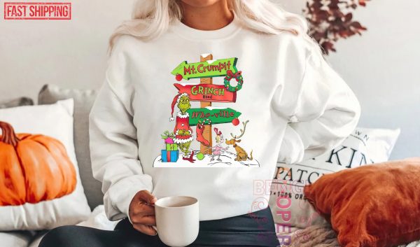 I’m A Grinchaholic Christmas 2022 Grinch T-Shirt Sweatshirt Hoodie