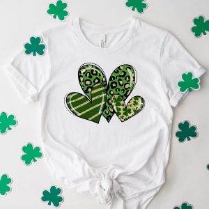 Irish Saint Patrick’s Day Heart Shamrock Shirt