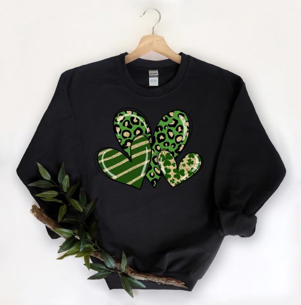 Irish Saint Patrick’s Day Heart Shamrock Shirt