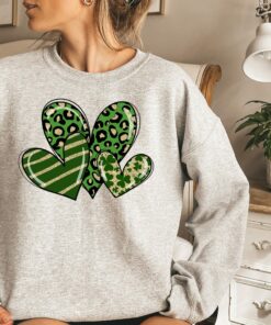 Irish Saint Patricks Day Heart Shamrock Shirt 4