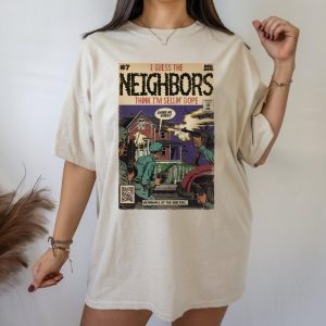 J Cole Neighbors Comic Book Parody Shirt 3