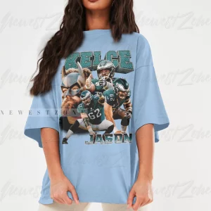 Jason Kelce Shirt Vintage 90 Tee 3