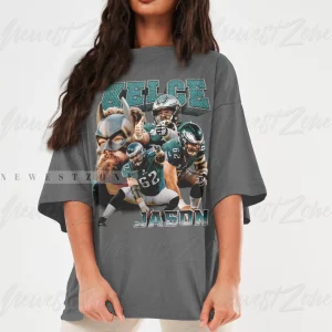 Jason Kelce Shirt Vintage 90 Tee 4