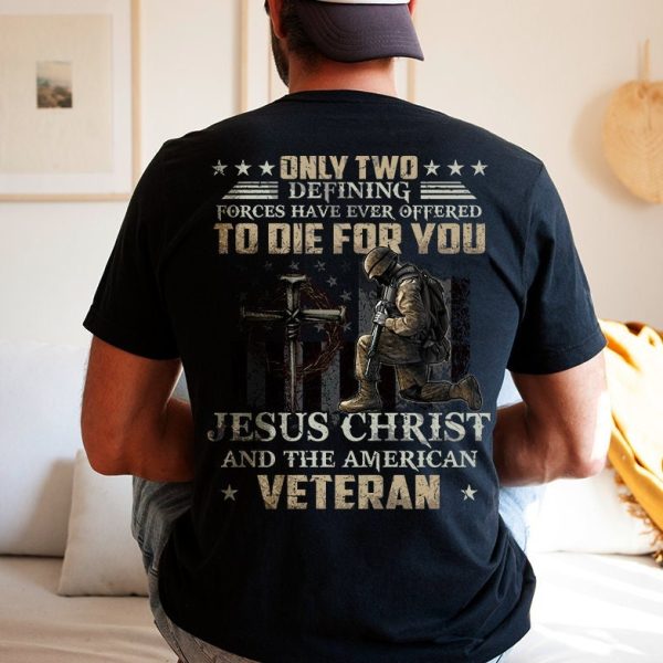 Jesus Christ And The American Veteran Shirt