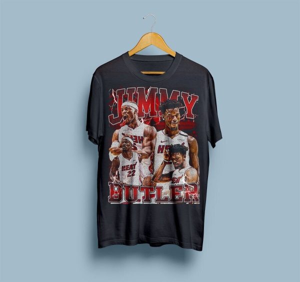 Jimmy Butler Basketball Classic 90s Bootleg T Shirt