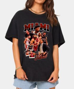 Jimmy Butler Tyler Herro Bam Adebayo Kevin Love Team Shirt 1
