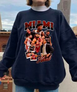 Jimmy Butler Tyler Herro Bam Adebayo Kevin Love Team Shirt 3