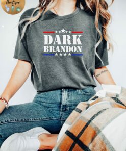 Joe Biden Funny Political Liberal Meme Dark Brandon Rising Shirt 2