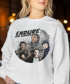 Joel Ellie Comic Book Style The Last Of Us Sweatshirt 2