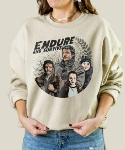 Joel Ellie Comic Book Style The Last Of Us Sweatshirt 5