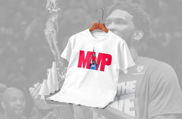 Joel Embiid MVP Trophy Philadelphia 76ers Shirt