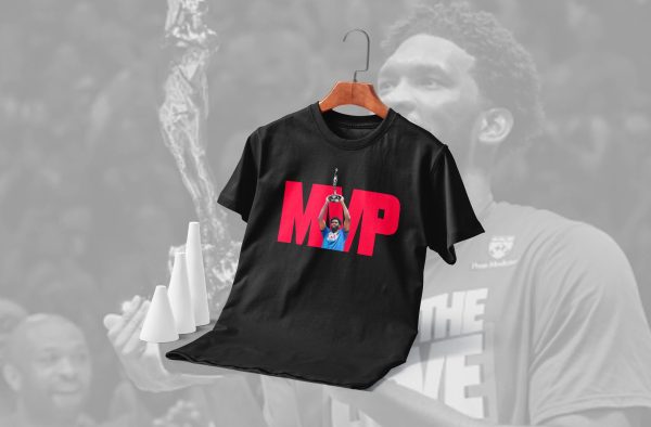 Joel Embiid MVP Trophy Philadelphia 76ers Shirt