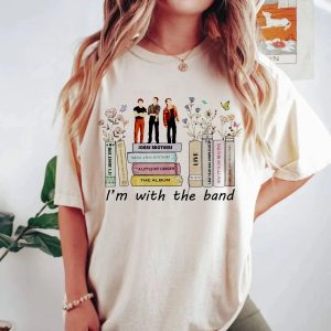 Jonas Five Albums One Night Brothers 2023 Tour Shirt