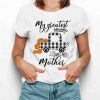 2021 Gift My Greatest Blessing Calls Me Mom Checked Truck Pumpkins Shirt, halloween pregnancy announcement gift, Fall pumpkin love T Shirt