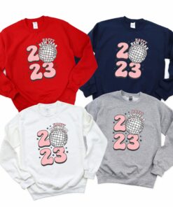 2023 Funny Cheers To The Retro New Year Sweatshirt Hoodie 2