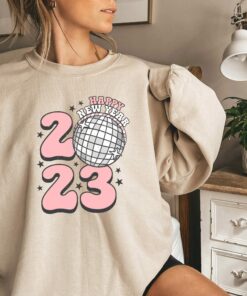 2023 Funny Cheers To The Retro New Year Sweatshirt Hoodie 4