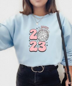 2023 Funny Cheers To The Retro New Year Sweatshirt Hoodie 5