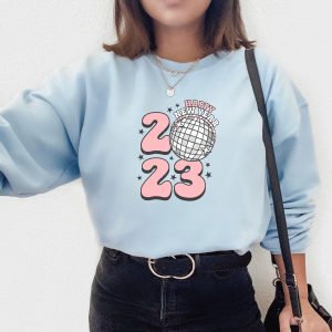 2023 Funny Cheers To The Retro New Year Sweatshirt Hoodie 5