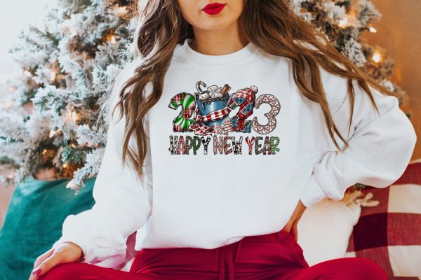 2023 Happy New Year Christmas Shirt Sweatshirt