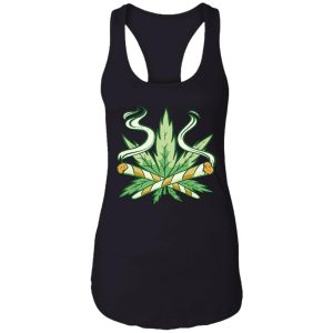 420 Leaf Joint Cross Shirt Sweatshirt Hoodie Long Sleeve Tank TEERESS 3