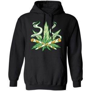 420 Leaf Joint Cross Shirt Sweatshirt Hoodie Long Sleeve Tank TEERESS 5