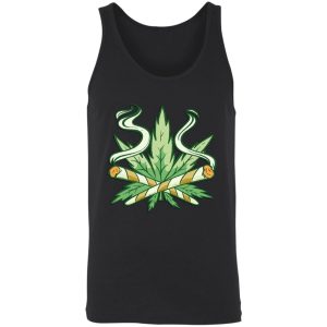 420 Leaf Joint Cross Shirt Sweatshirt Hoodie Long Sleeve Tank TEERESS 6