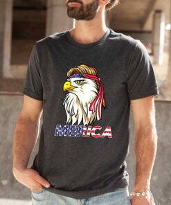 4th Of July Merica Eagle Glasses Women Shirt 1