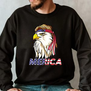 4th Of July Merica Eagle Glasses Women Shirt 6