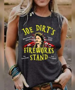 4th of July Joe Dirts Fireworks Stand Independence Day Funny T Shirt 2