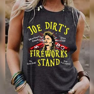 4th of July Joe Dirts Fireworks Stand Independence Day Funny T Shirt 2